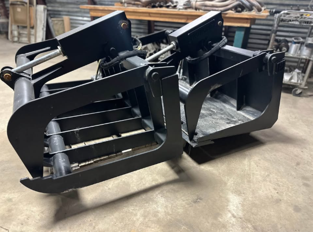 Mini Skid Steer Root Grapple Bucket (36”, 42” 48”)-OCC Attachments