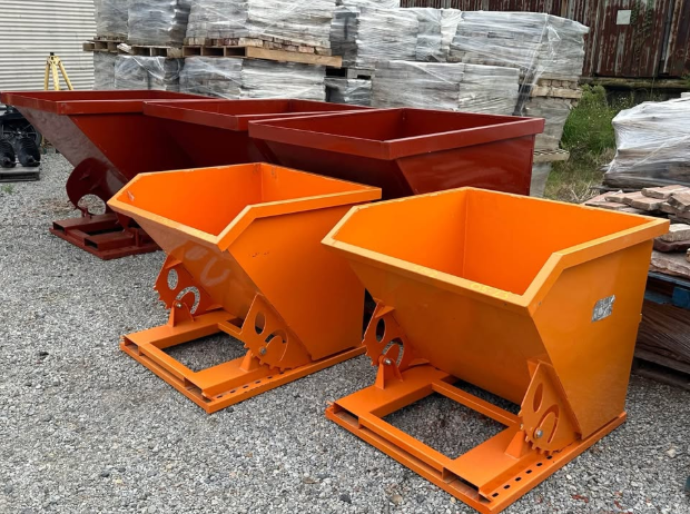 Self Dumping Trash Hoppers (2 yd and 1 yd sizes)