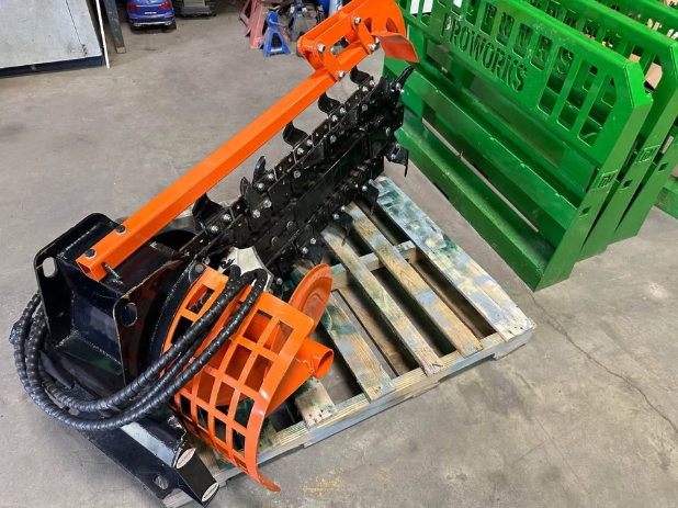 Mini Skid Steer Trencher Attachment