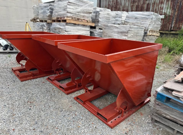 Self Dumping Trash Hoppers (2 yd and 1 yd sizes)
